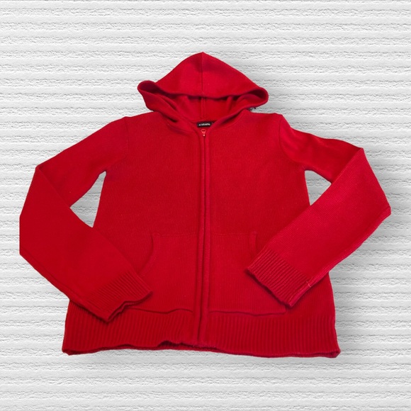 Chaps Knit Hooded Sweater - Picture 2 of 7